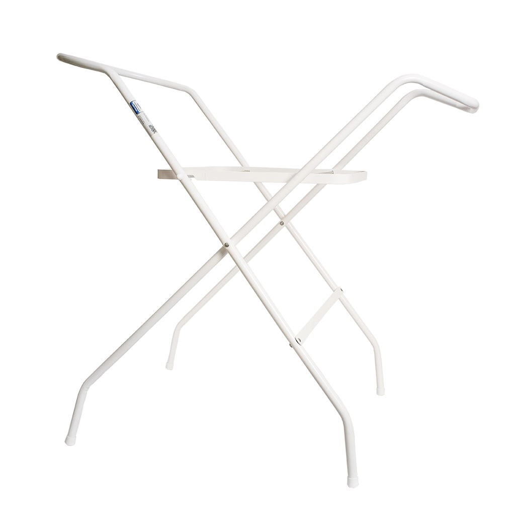 Skládací držák na dětskou vaničku 102 cm bílý