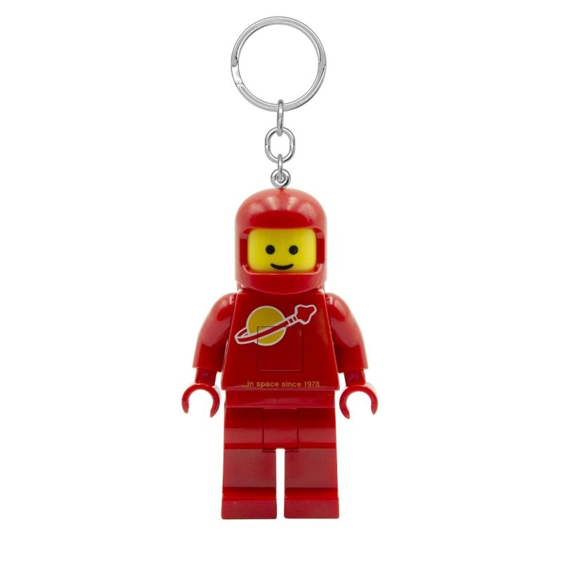 LEGO svítící přívěsek Spaceman – červený kosmonaut