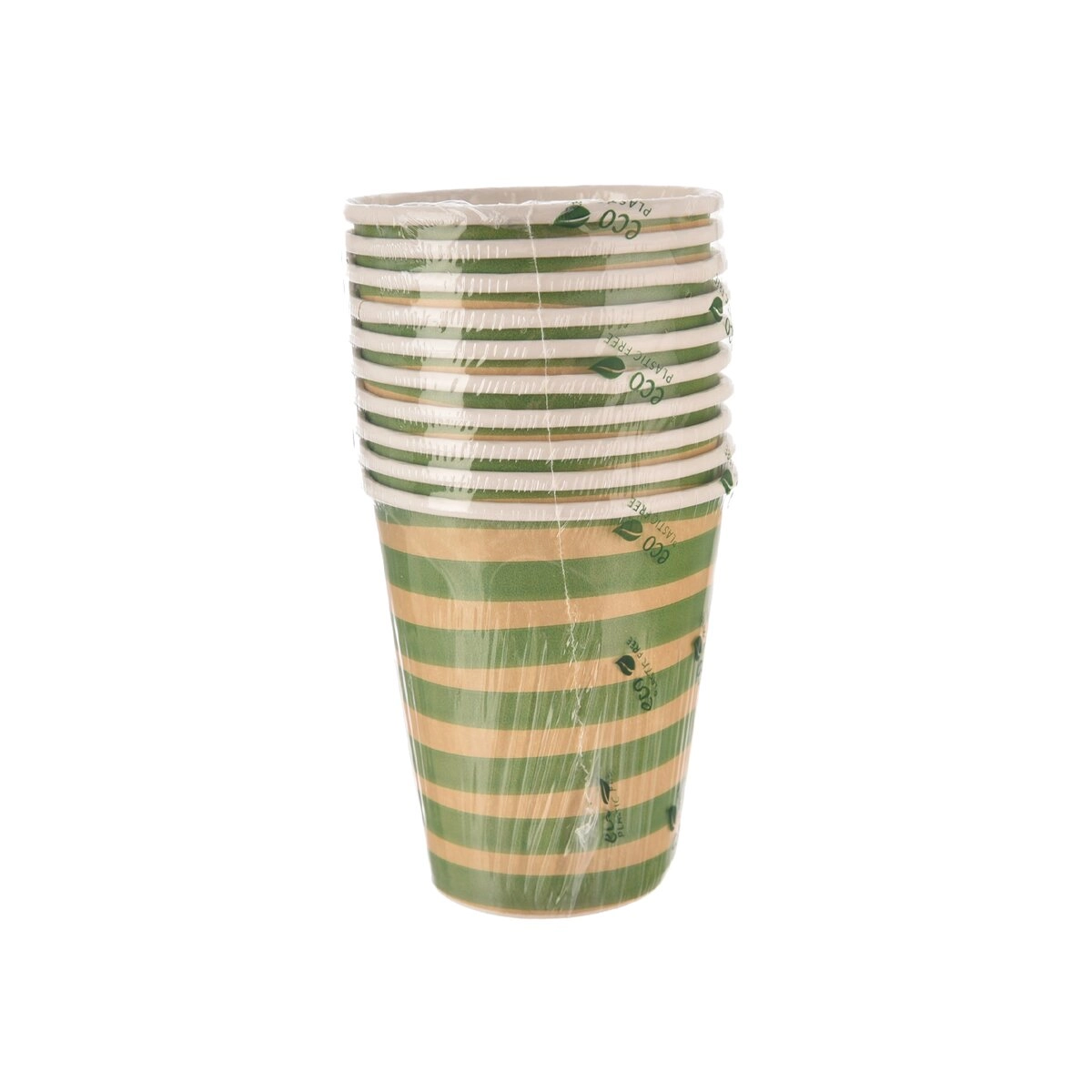 Papírové kelímky Jungle zelené 250 ml (10 ks)