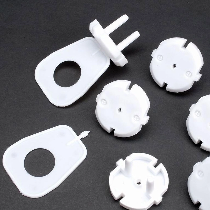 Bezpečnostní kryt na elektrickou zásuvku – kulatý (12 ks)