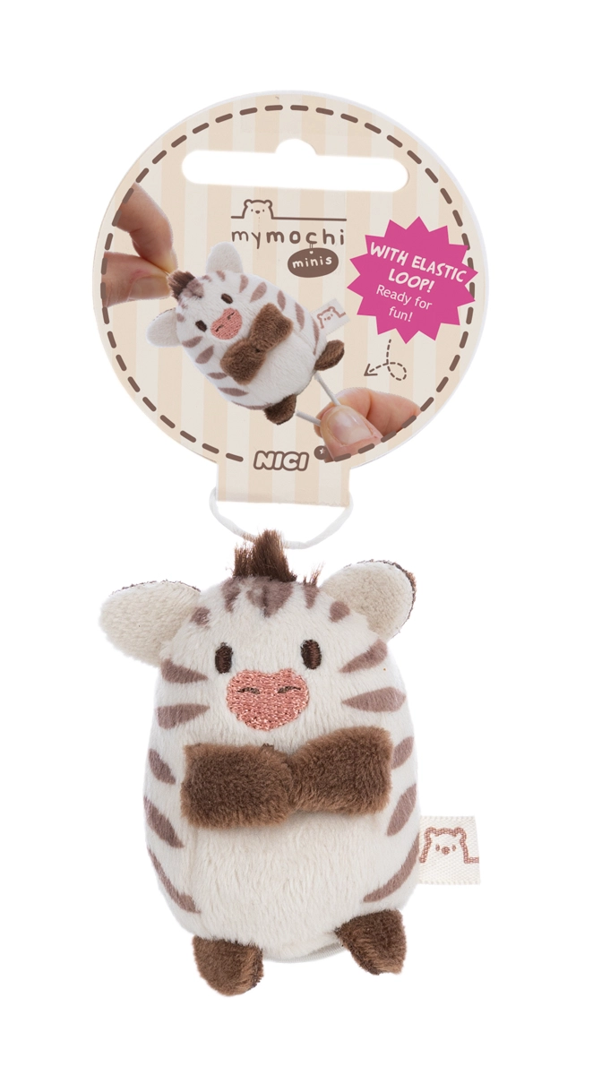 NICI MyMochi přívěsek zebra Stripey 5 cm