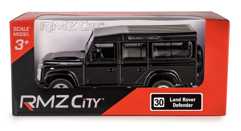 Kovový model LAND ROVER Defender 110 1:35 v černé barvě