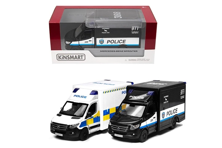 Model policejní dodávky Mercedes-Benz Sprinter