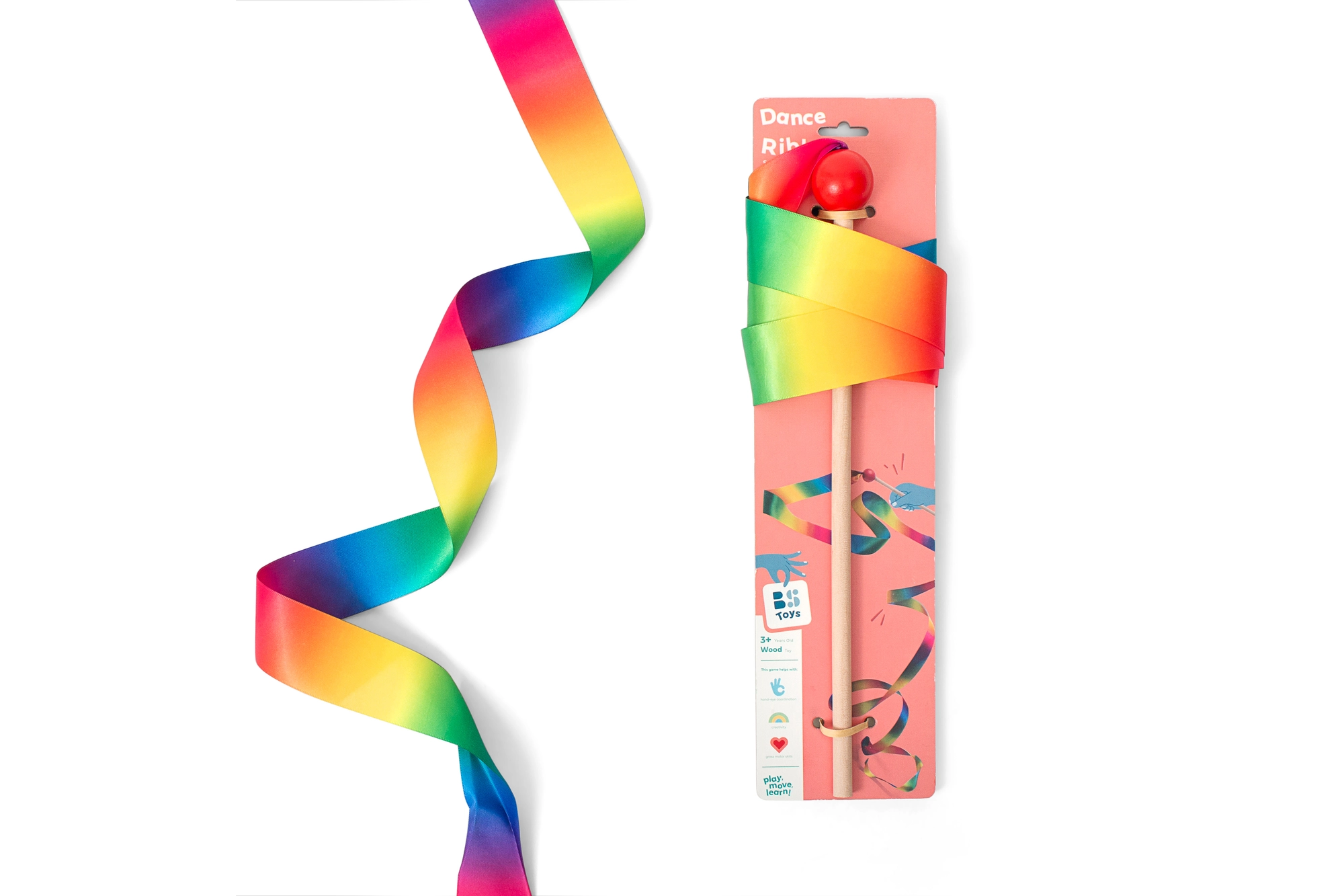 BS Toys Taneční stuha s hůlkou