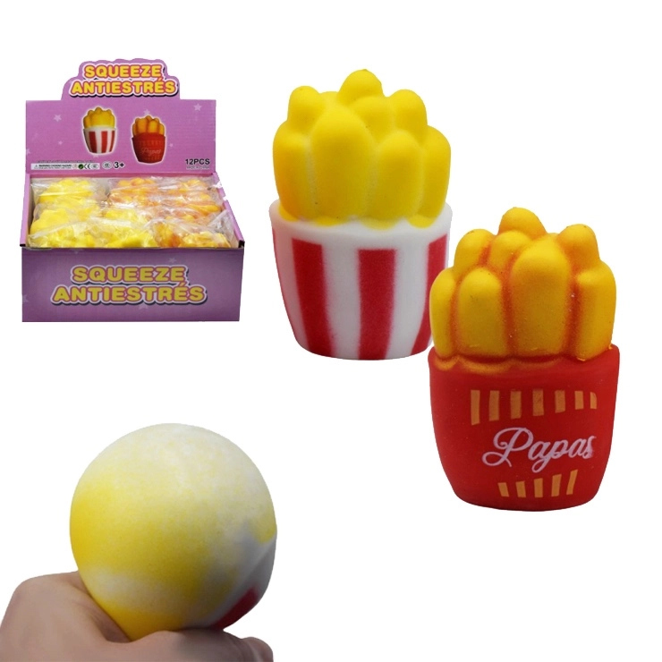 antistresové mačkací hranolky 9 cm