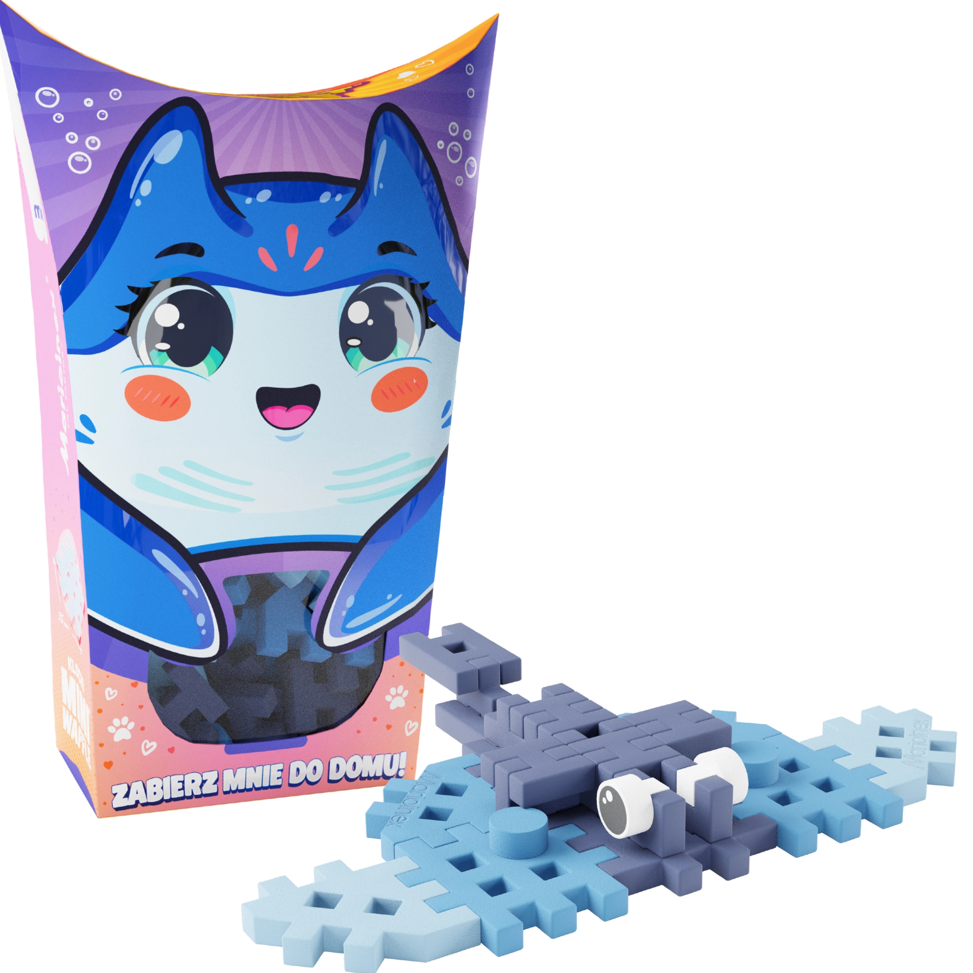 Stavebnice Mini Waffle Pocket Pets rejnok