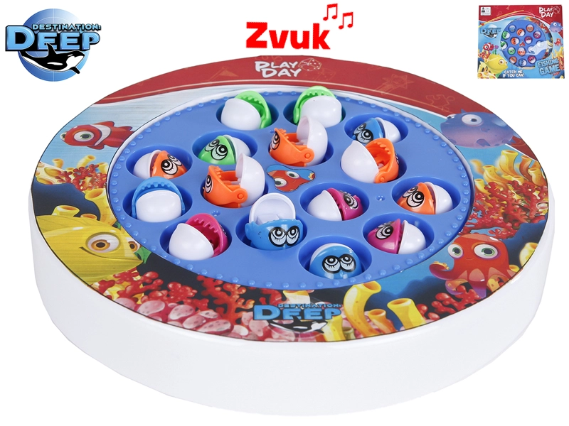 Dětská hra Destination Deep – chytání rybiček se zvuky