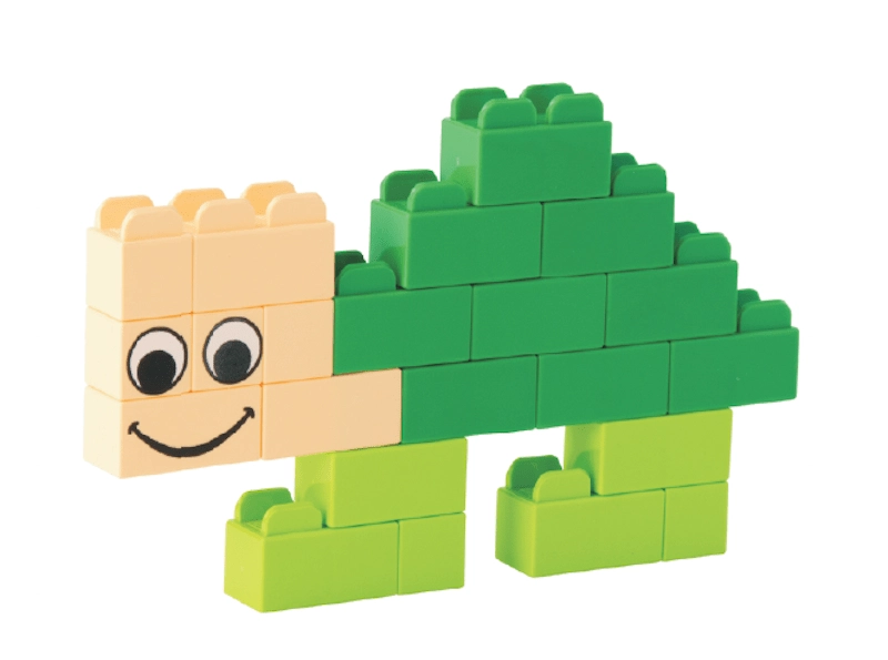 Levně Stavebnice Little Architect ArchiPets Junior 350 ks – zvířátka pro děti