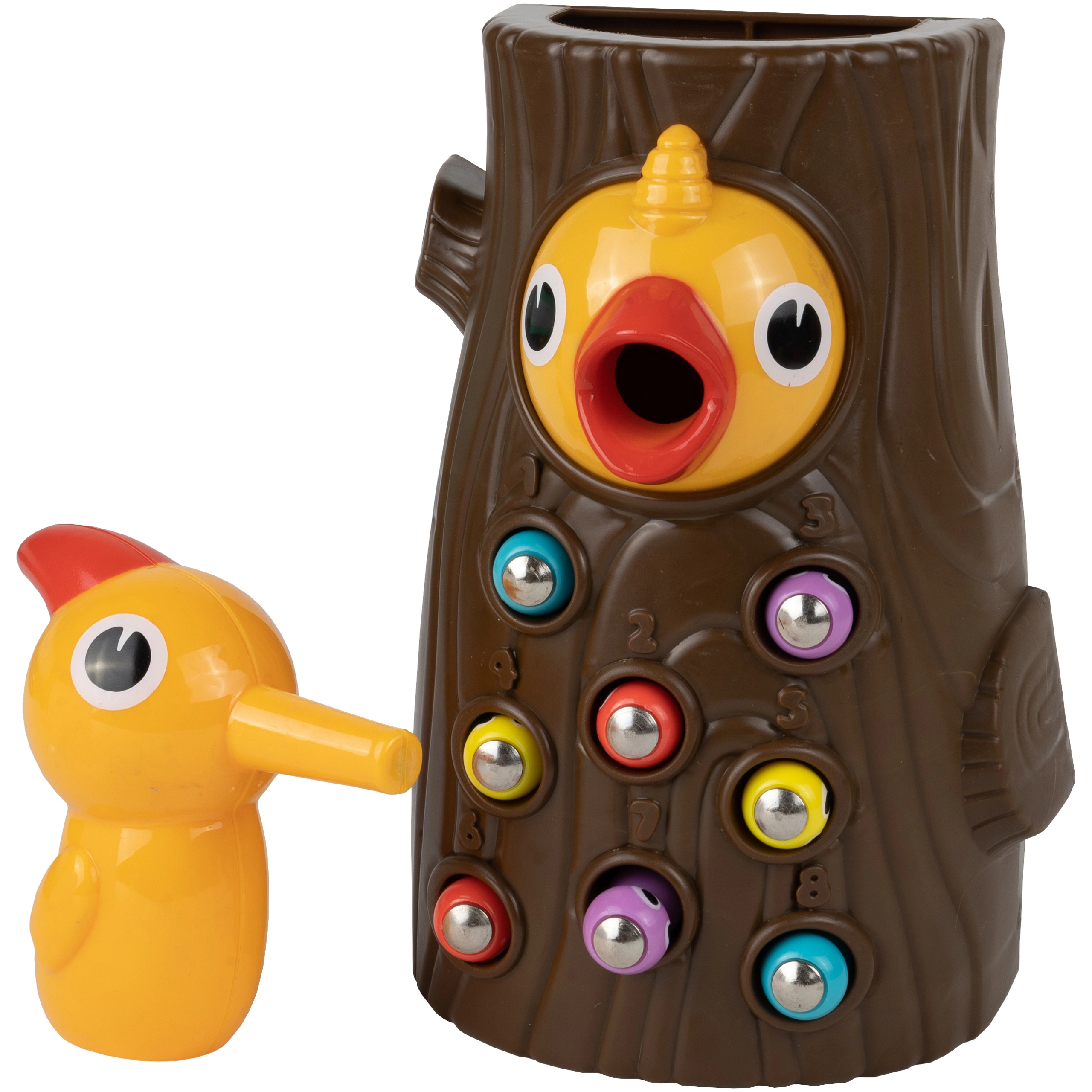 Magnetická zručnostní hra Datel a červíci