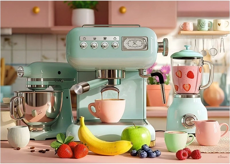 Cherry Pazzi puzzle Espresso styl 500 dílků