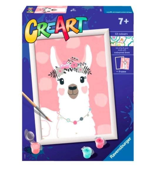 Levně Ravensburger CreArt omalovánky pro děti Lama