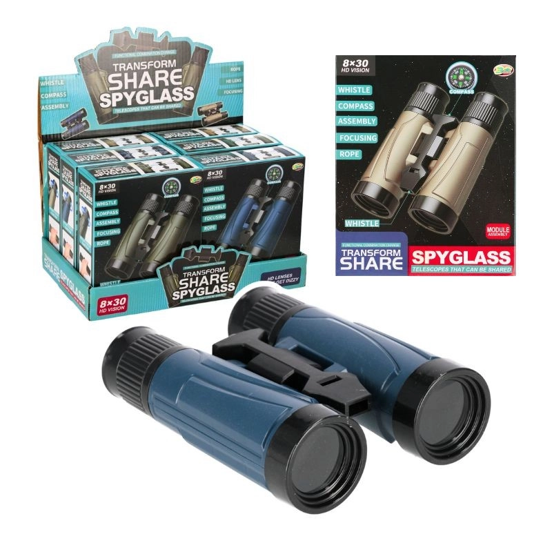 dětský dalekohled s kompasem