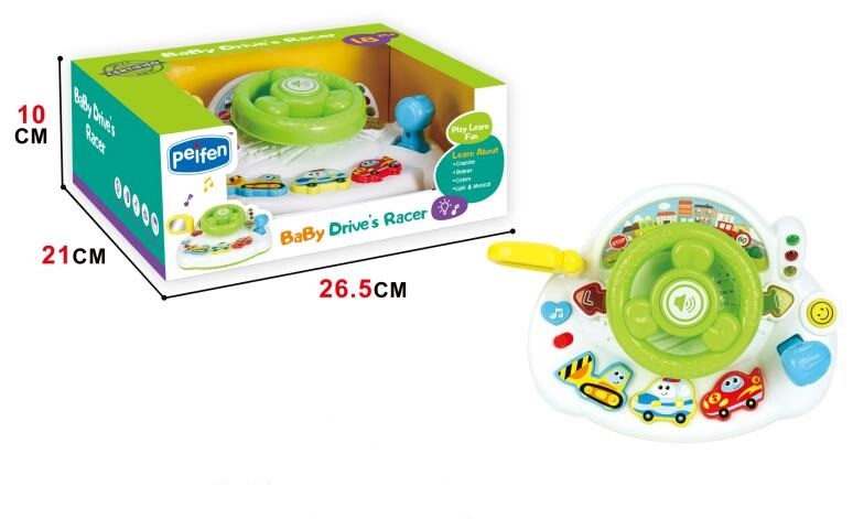 Dětský volant se světly a zvuky