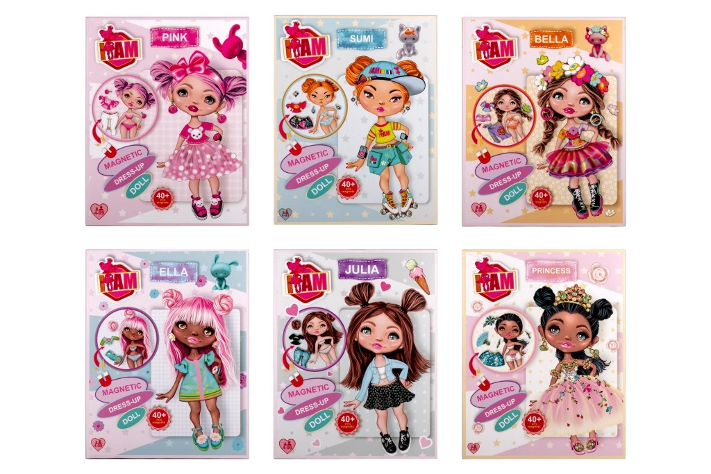 Alltoys Panenky oblékací magnetické I am