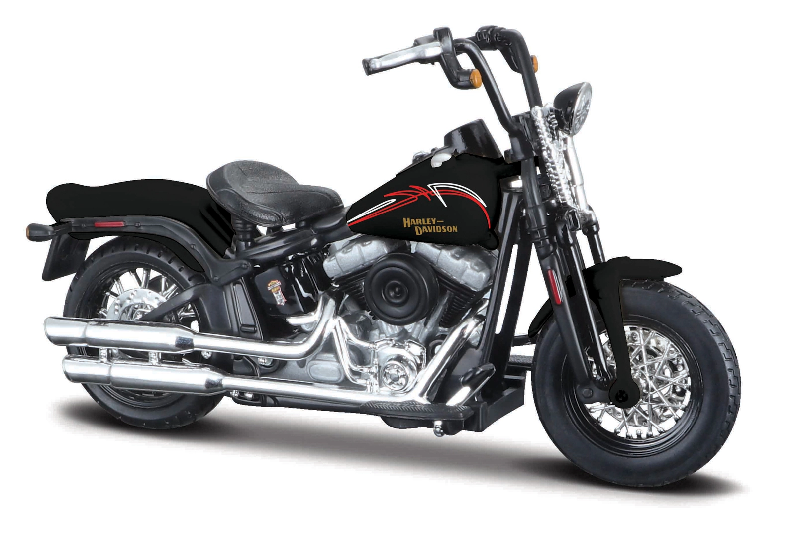 Maisto - HD - Motocykl - 2008 FLSTSB Cross Bones™, 1:18