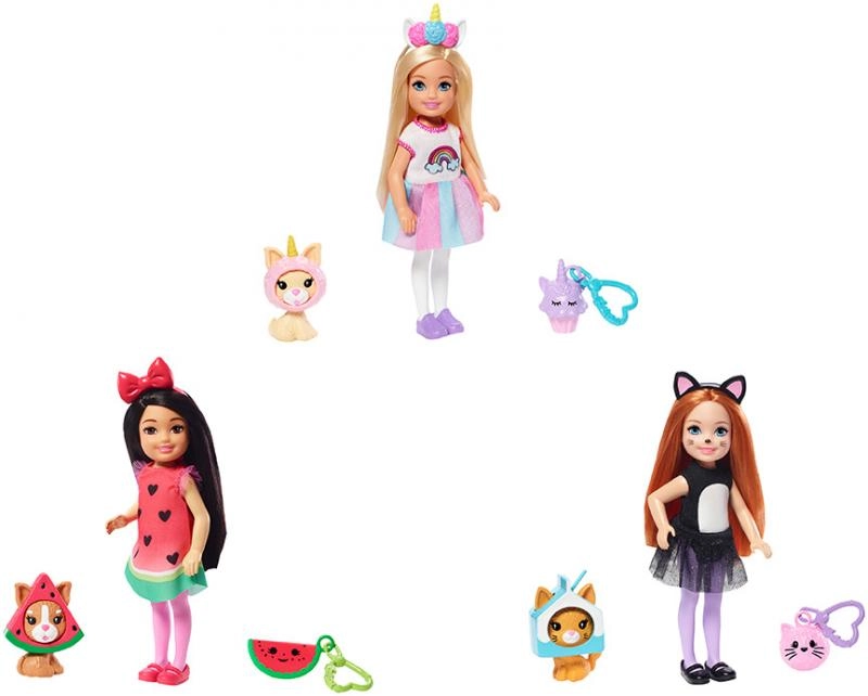 Mattel Barbie Chelsea v kostýmu, asst