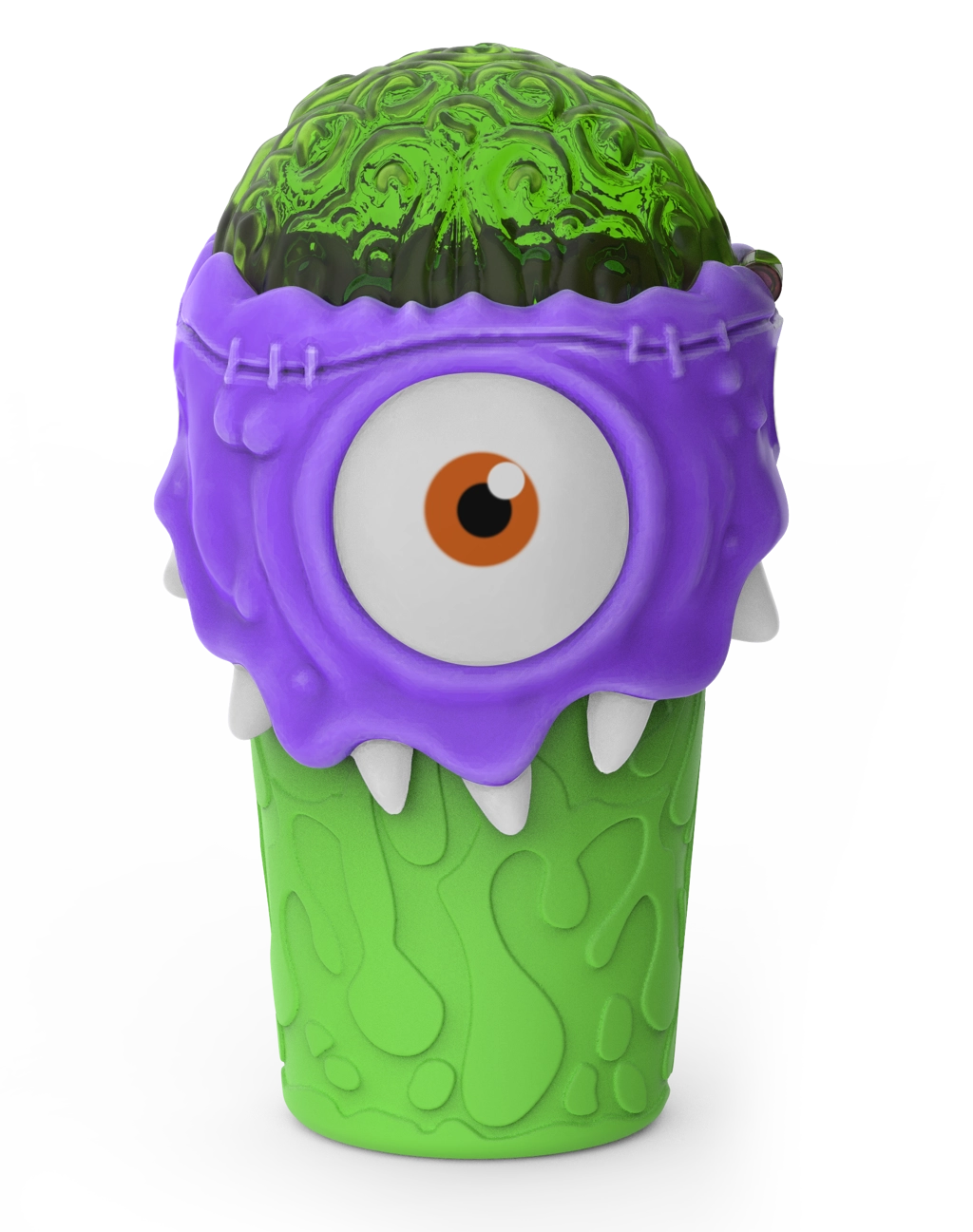 Alltoys Slushy Maker Monster výroba ledové tříště TV Zelená