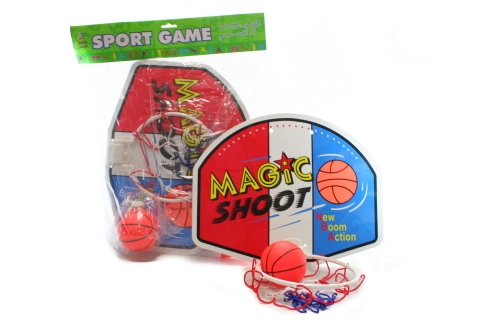 Basketbal hra s míčkem plast