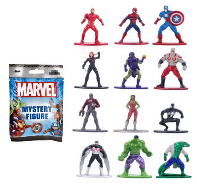 Jada kovová mini figurka MARVEL 4 cm – tajemná sáček