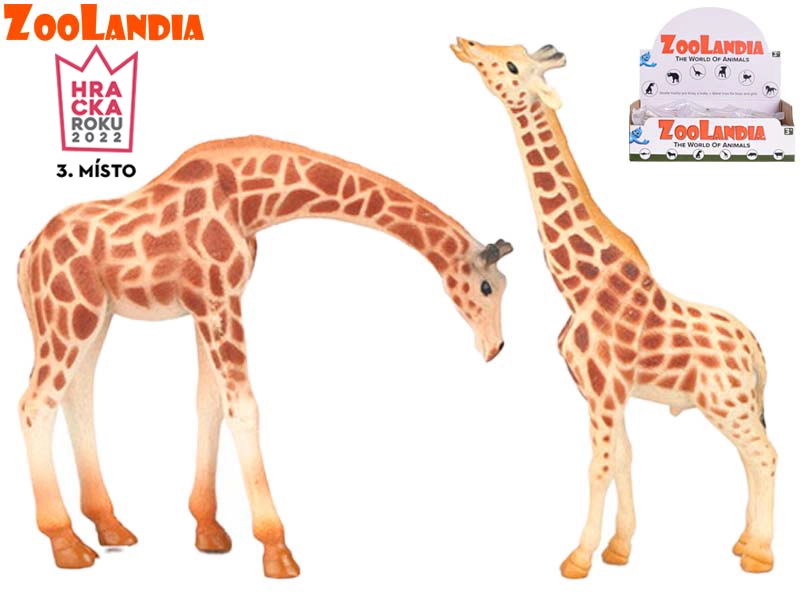 Zoolandia žirafa figurka 13–18 cm, 2 varianty