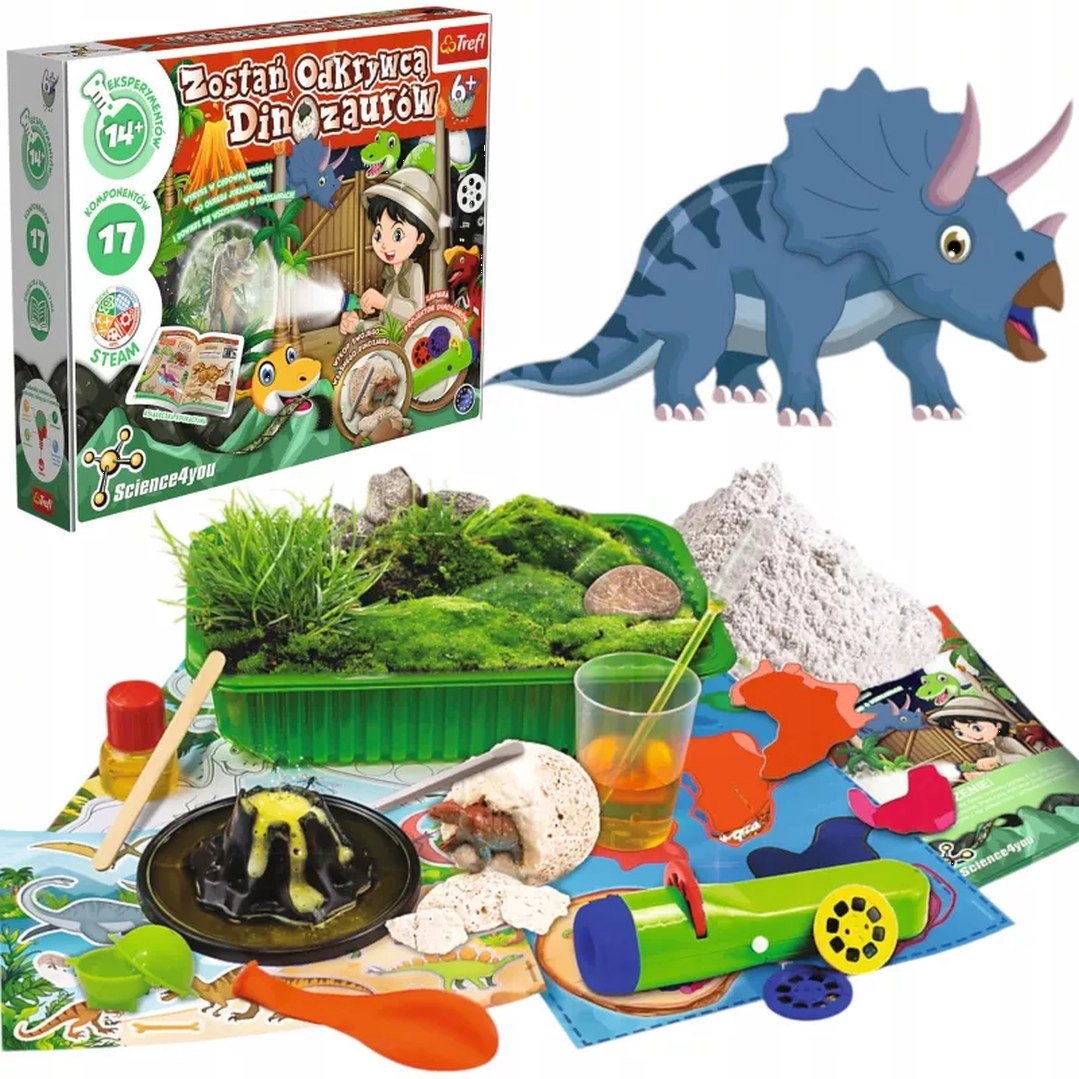 Vzdělávací sada Science4you Zostań Odkrywcą Dinozaurów XL