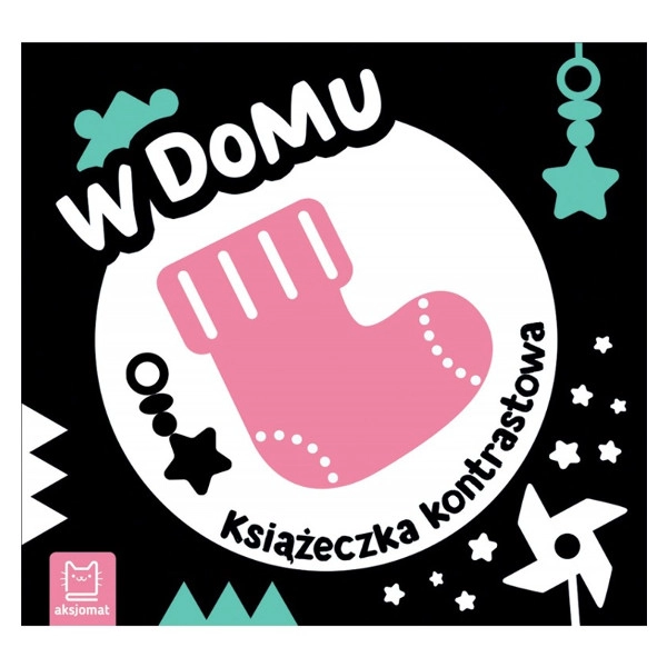 Kontrastní knížka pro miminka – Doma