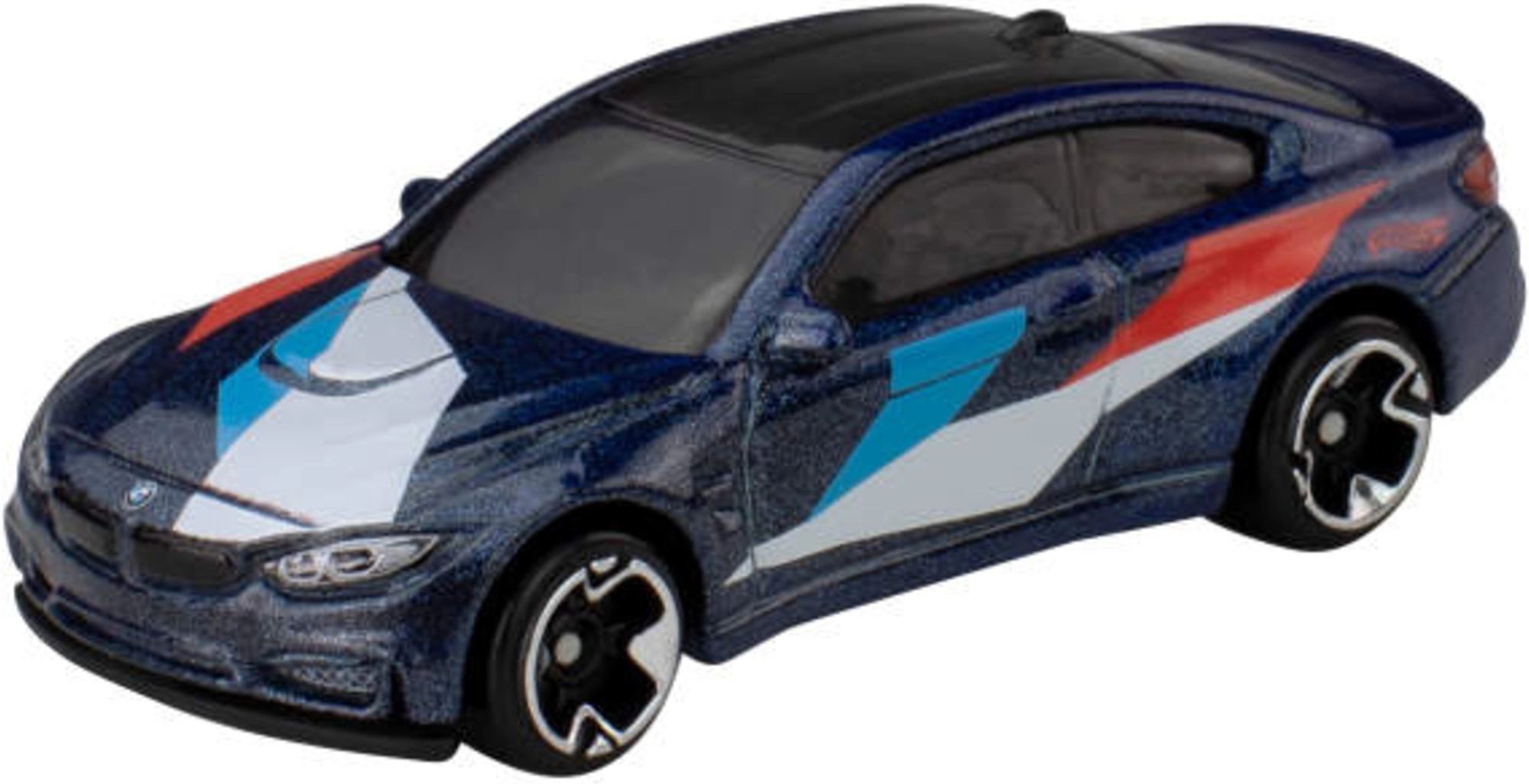 Hot Wheels stříbrné auto BMW M4 – sběratelský model