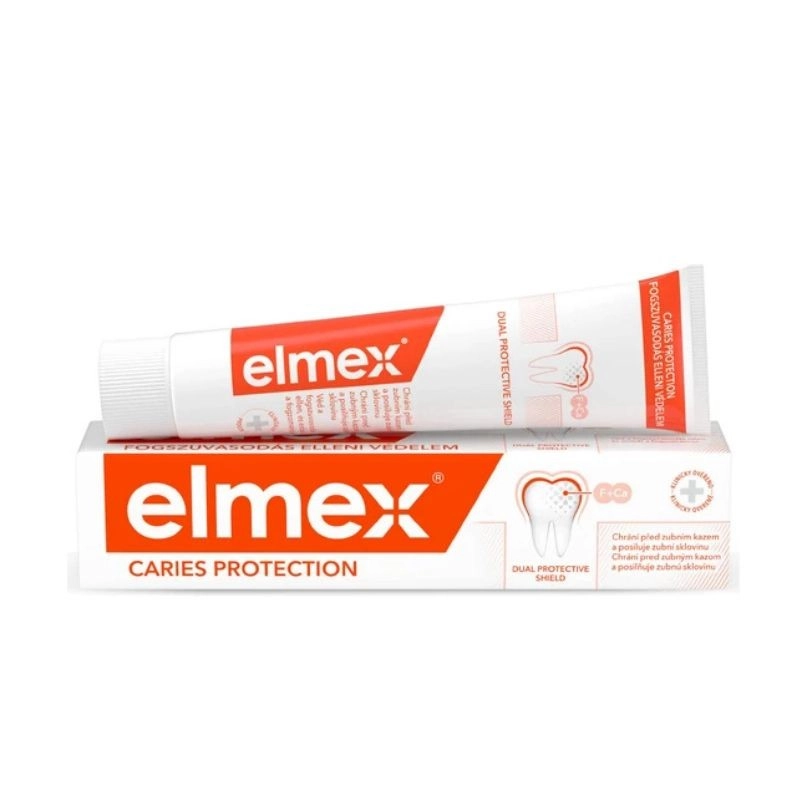 Elmex Caries Protection zubní pasta chránící před zubním kazem s fluoridem 75 ml