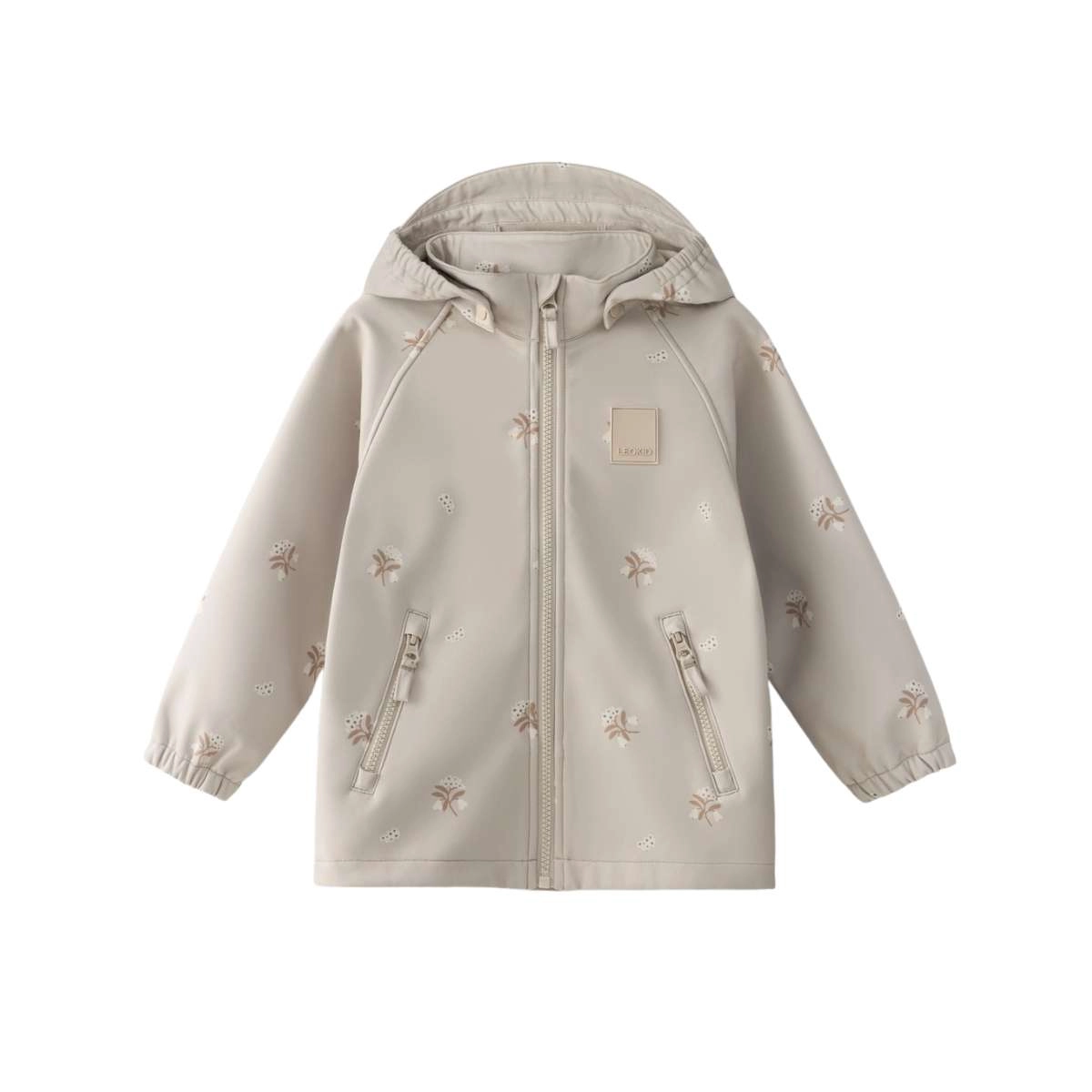 Leokid softshellová bunda Lake Silver Cloud Flower vel. 86