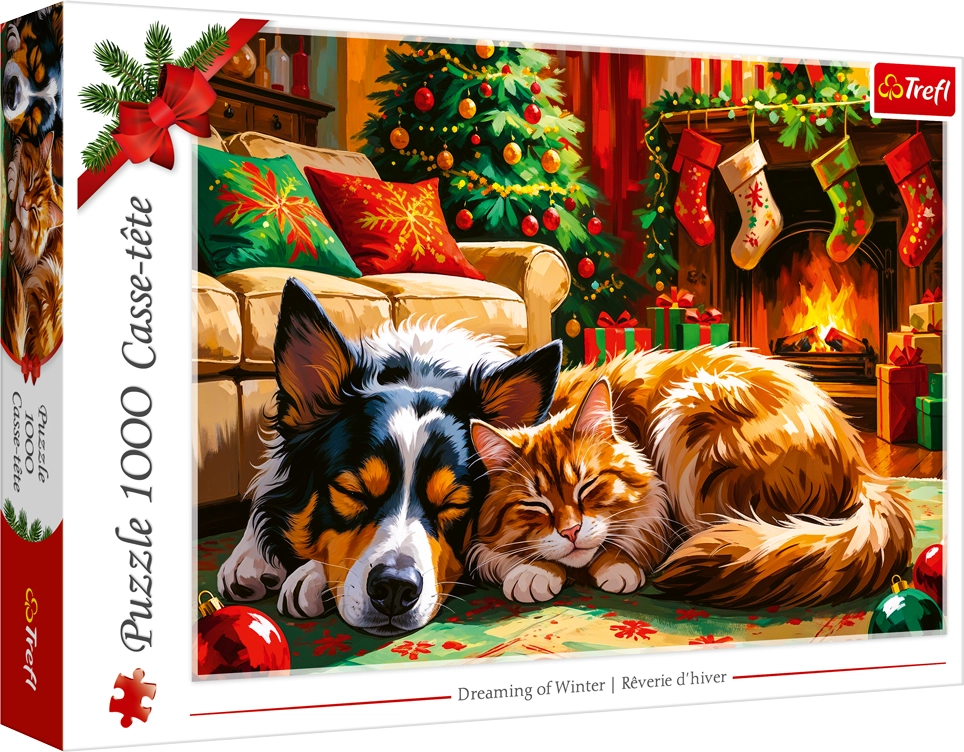 Puzzle Snění o Vánocích 1000 dílků TREFL