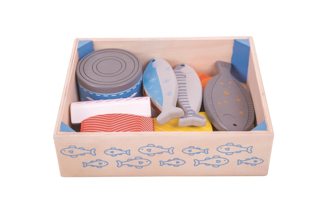 Bigjigs Toys ryby v krabičce