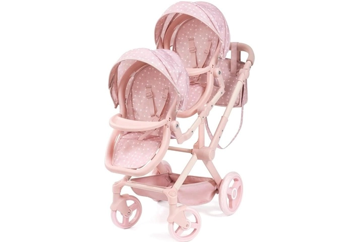 Bayer Design Xeo Twin dvojitý kočárek pro panenky