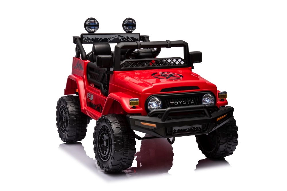 Levně Lean Cars autobaterie Toyota FJ 4x4 červená