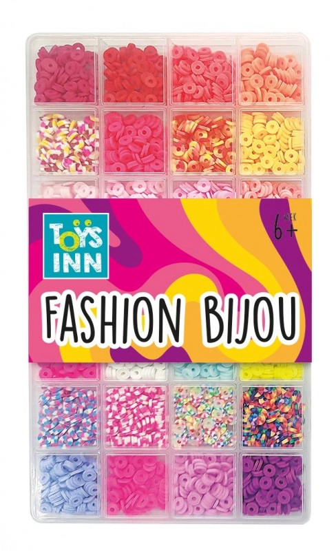 Sada korálků Clay Beads – růžový mix barev