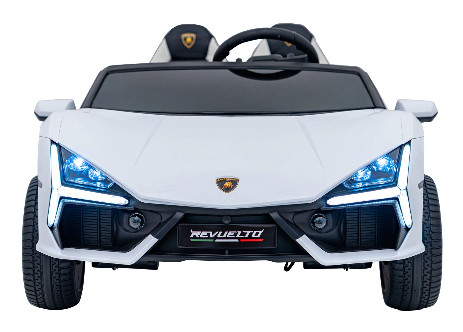 Dětský elektrický vůz Lamborghini Revuelto XL bílý