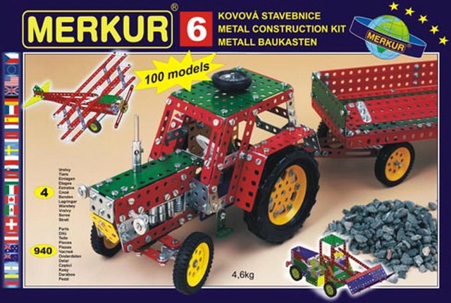Levně Stavebnice MERKUR 100 modelů