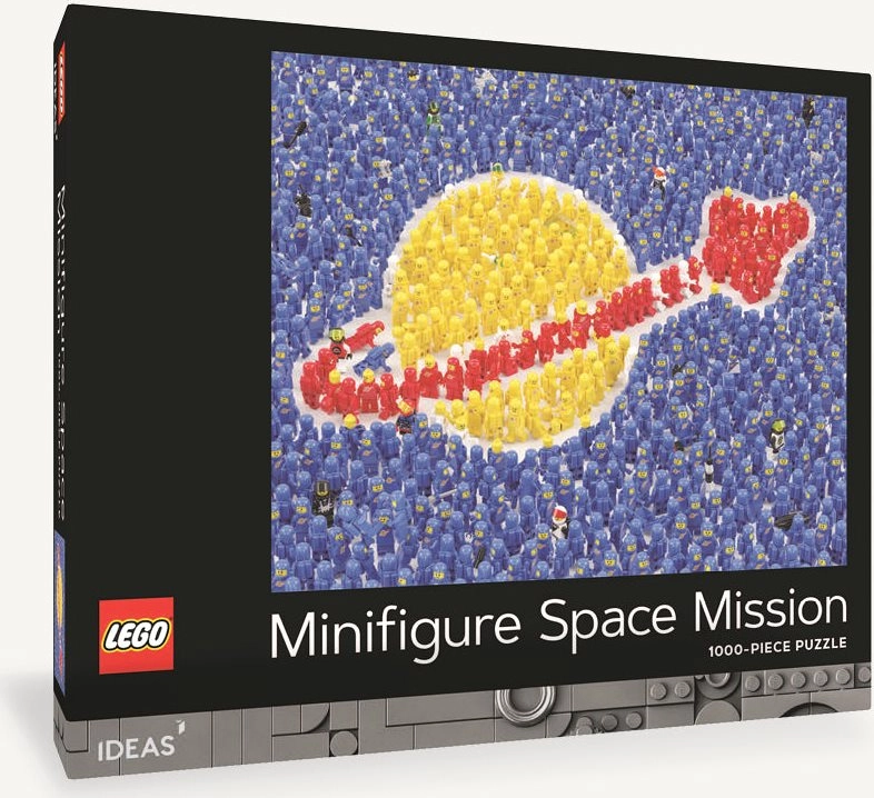 Levně Puzzle LEGO minifigurka vesmírná mise 1000 dílků od Chronicle Books
