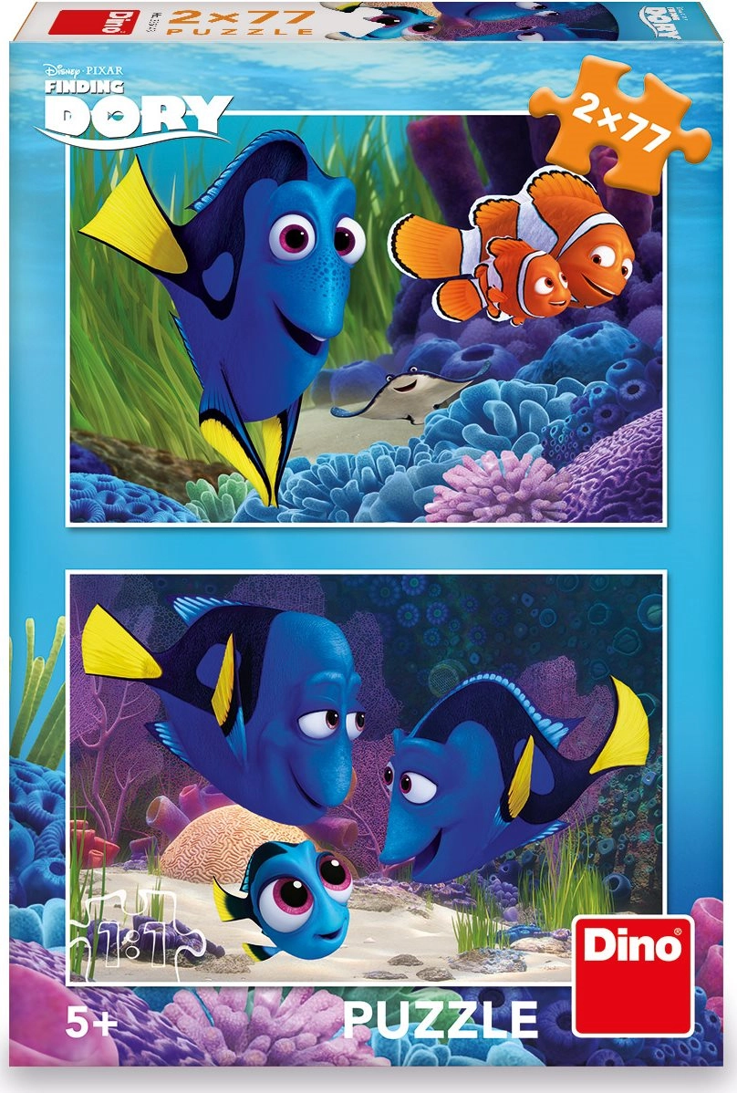 Dino Hledá se Dory 2 x 77 dílků