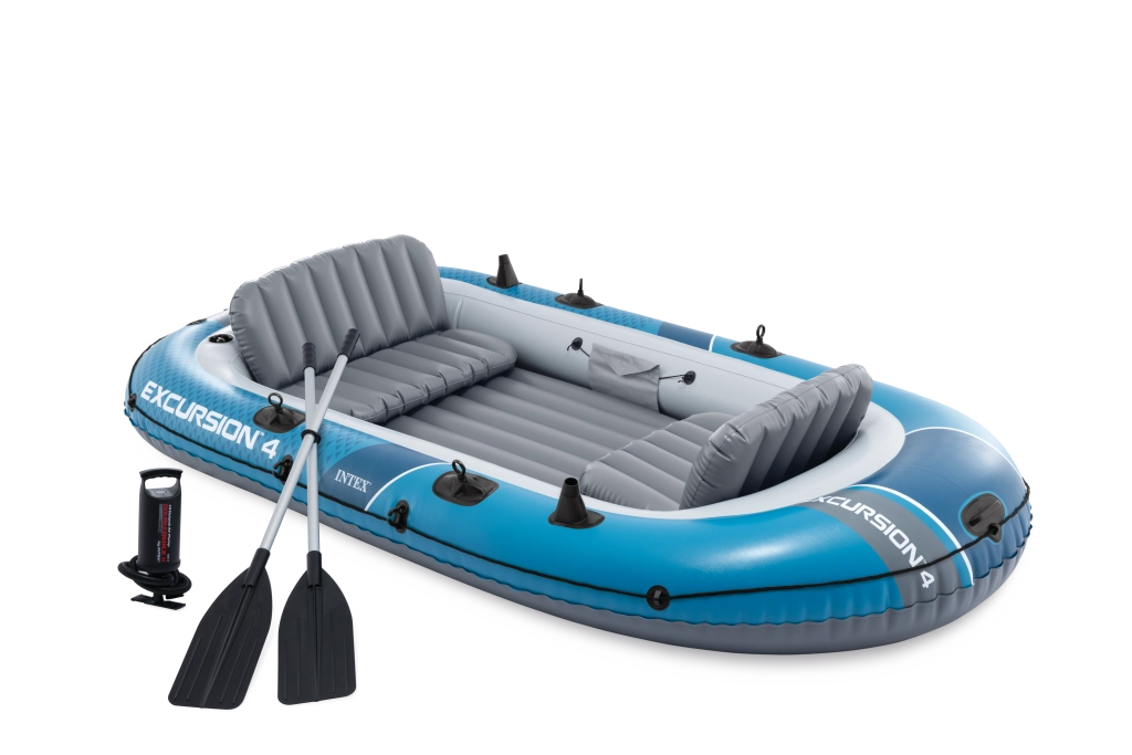 Intex 66324 Nafukovací člun Excursion 4 Set - 315 x 165 x 43 cm