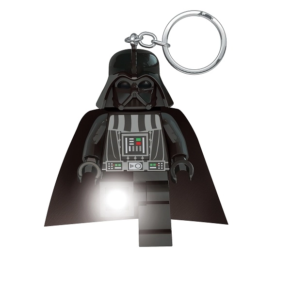 Lego star wars darth vader svítící klíčenka s led světlem