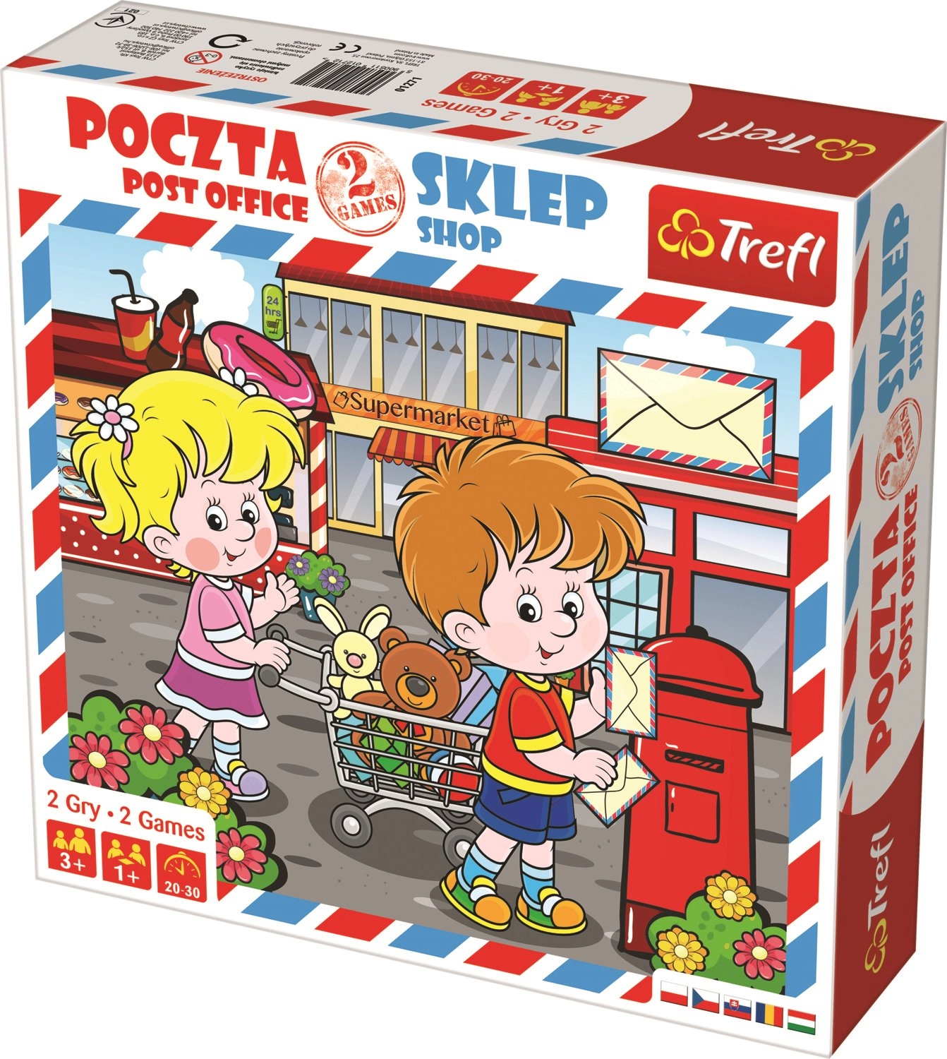 TREFL Hry 2v1 Pošta a obchod