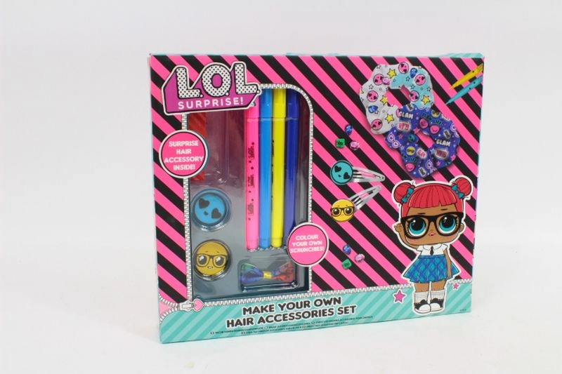 L.O.L. Surprise! kreativní sada na výrobu vlasových doplňků