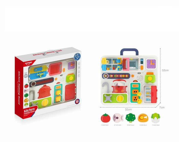 Manipulační tabule v kufříku pro děti