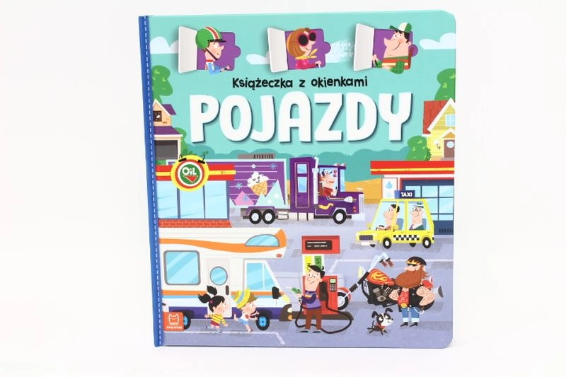 Knížka s otevíracími okénky Vozidla