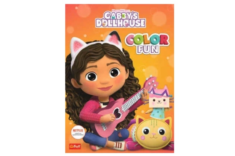 Kouzelná omalovánka Gábinin kočičí domek Color Fun