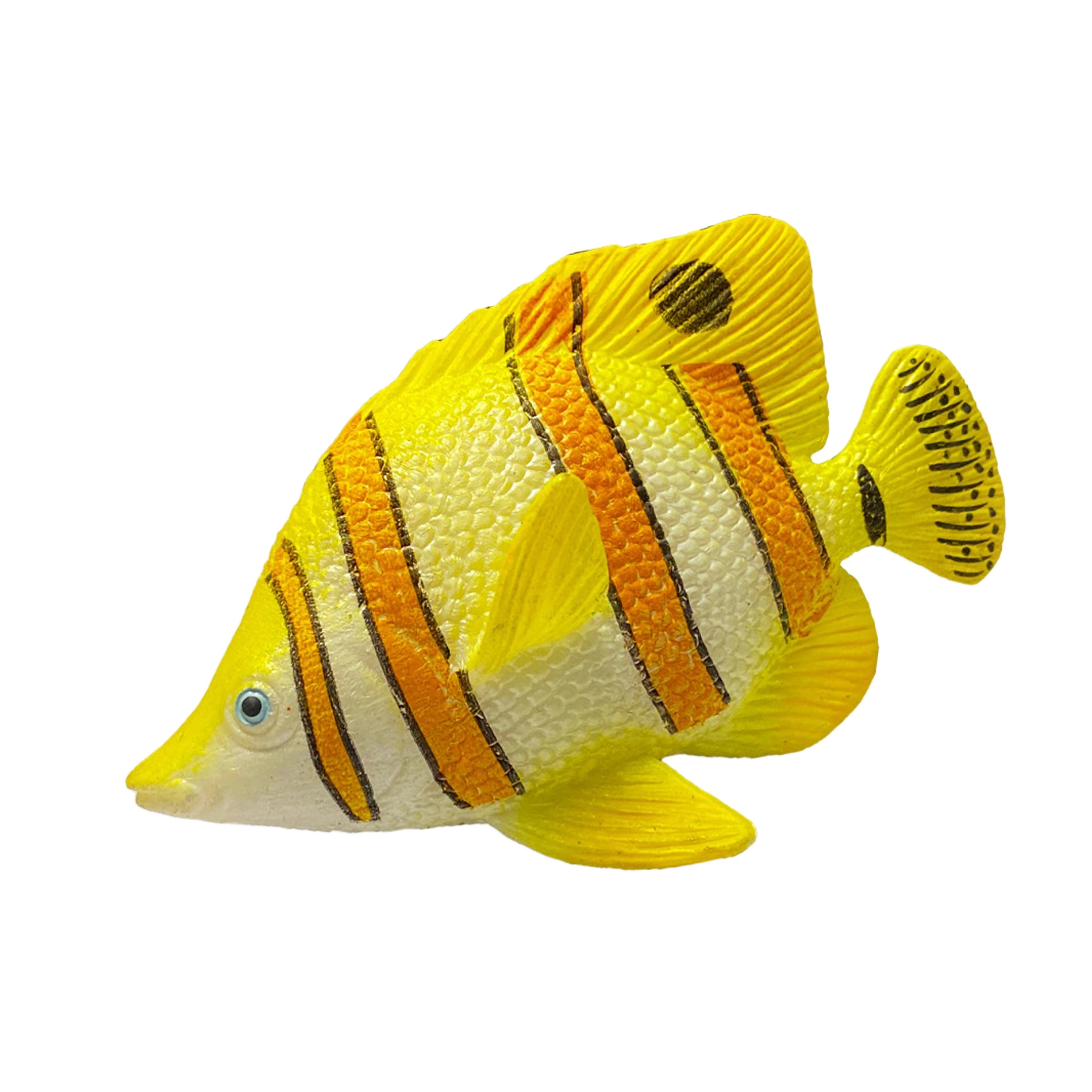 Gumová rybička žlutá 10 cm