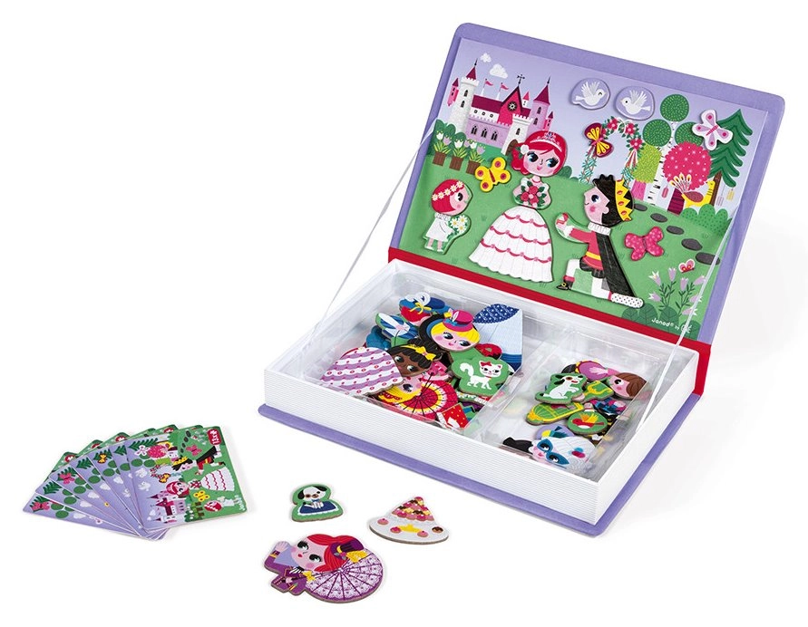 Janod Magnetická kniha Princezny