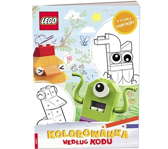 Ameet LEGO Master Brand omalovánka podle kódu