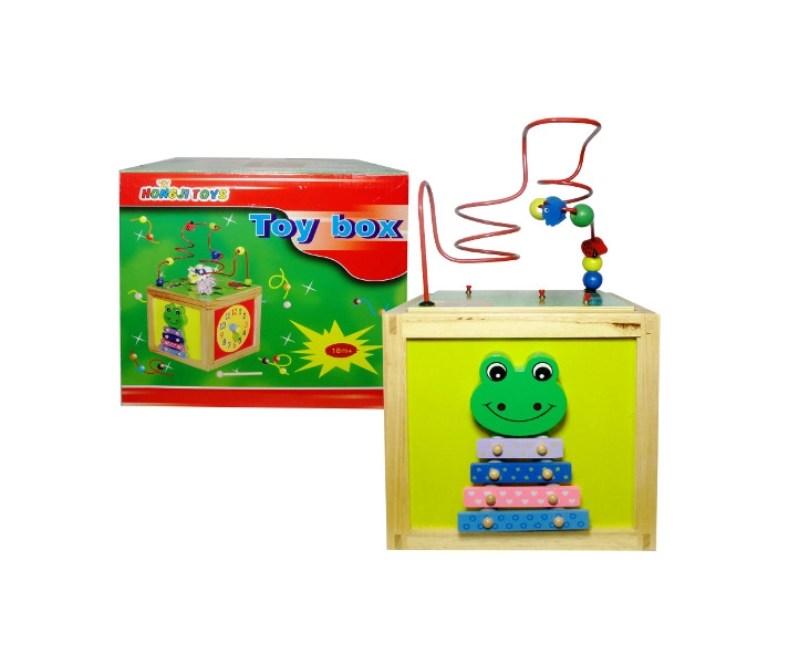 Dřevěný vzdělávací labyrint pro děti