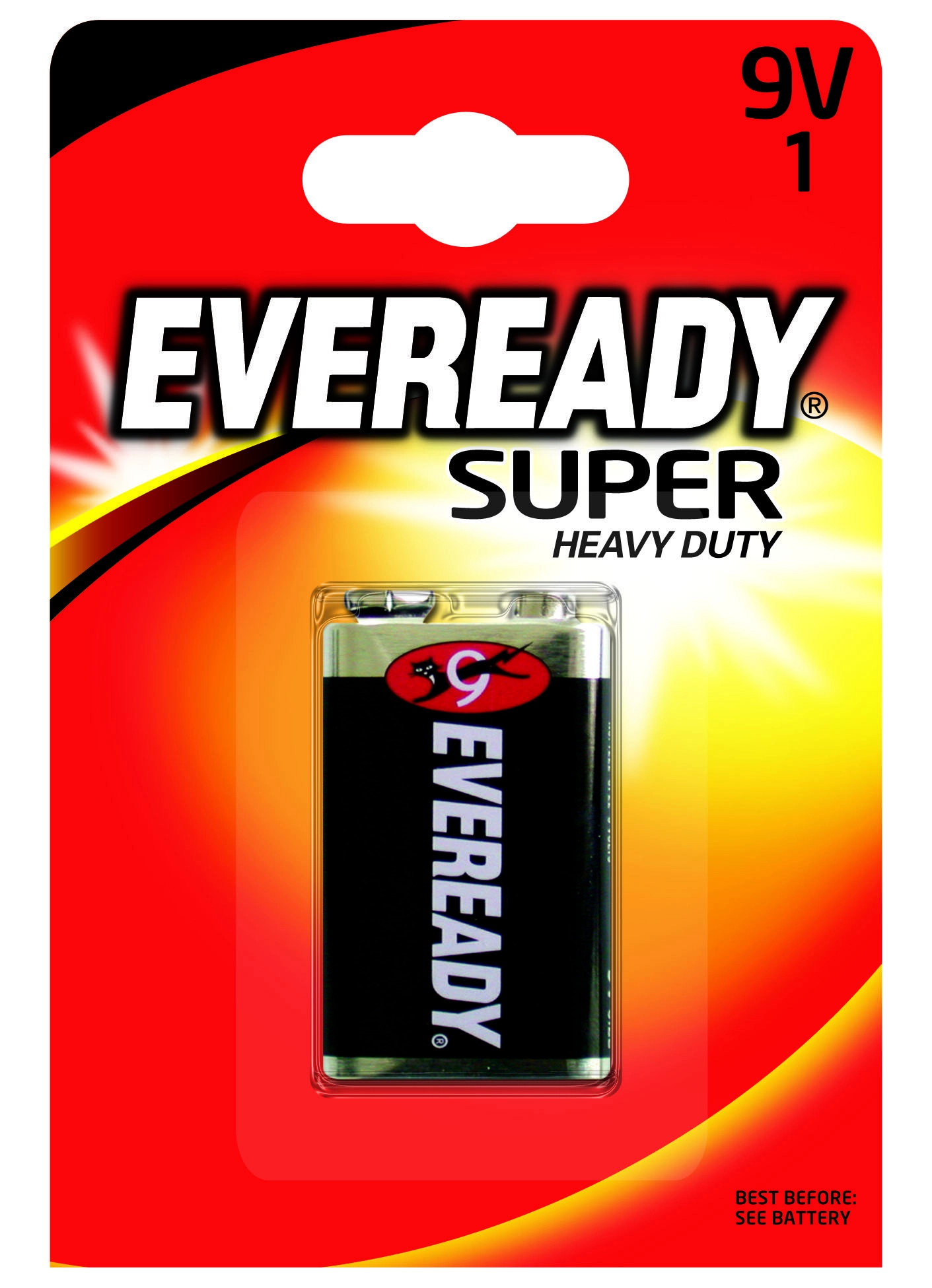 Energizer Eveready Super Heavy Duty 9V 1ks 7638900227543